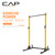 CAP Barbell Power Rack with Pull Up Bar & Attachments - Squat Rack & Strength Training Power Cage for Home Gym - Yellow