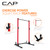 CAP Barbell Power Rack with Pull Up Bar & Attachments - Squat Rack & Strength Training Power Cage for Home Gym - Red