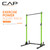 CAP Barbell Power Rack with Pull Up Bar & Attachments - Squat Rack & Strength Training Power Cage for Home Gym - Green