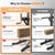 DONIUZ Power Tower Pull Up Bar and Dip Station, Multi-Function Home Gym, Strength Training Fitness Equipment, Height Adjustable(DZ-580A)