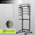 Trlakepreble Power Tower Pull Up Bar,Pull-Up Rack Dip Station,Height Adjustable Multi-functional Home Strength Training Gym Equipment, Save Space,People Below 6 feet (Black)