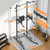 Power Tower Pull Up Station, Dip Station with Stable H-Shaped Base, Adjustable Height for Pull-Ups, Dips, Knee Raises & Calisthenics Training