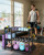FHXZH 3-Tier Dumbbell Rack Stand Only - Adjustable Weight Rack for Home Gym, Heavy-Duty Weight Stand for Dumbbells Kettlebells Foam Roller Yoga Mats, Workout Equipment Storage Organizer With Hooks (Black)