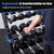 LIONSCOOL Adjustable Dumbbell Rack Stand, 4 Tier Heavy Duty Weight Storage Dumbbell Rack for Dumbbells & Kettlebells, Compact Space-Saving Organizer Stand for Home Gym, 1000+ LB Capacity