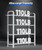 Ansionsol 4-Tier Adjustable Dumbbell Rack, Weight Storage Stand Holder for Dumbbells & Kettlebells, Heavy-Duty Home Gym Organizer with 6 Hook for Home Gym Equipment Accessories, White(Rack Only)
