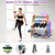 Dumbbell Rack,VOPEAK Weight Rack for Dumbbells, Weight Rack for Home Gym, Home Gym Storage Rack for Yoga Mat Kettlebells and Strength Training Equipment, Weight Storage Rack for Dumbbells with Wheels