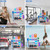 NBTORCH Dumbbell Rack - Weight Rack for Dumbbells, Home Gym Storage Rack for Yoga Mat, Dumbbells and Kettlebells, All in One Workout Equipment Storage with Caster Wheels (Hold Up to 450 Lbs)