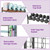 HavenlyYouth Dumbbell Rack, Gym Storage Rack, Weight Rack for Home Gym, Dumbbells, Kettlebells, Yoga Mats & More Space-Saving Home Gym Organizer