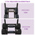 HavenlyYouth Dumbbell Rack, Gym Storage Rack, Weight Rack for Home Gym, Dumbbells, Kettlebells, Yoga Mats & More Space-Saving Home Gym Organizer