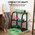 Home Gym Storage Rack, 3-Tier Heavy Duty Workout Equipment Organizer for Dumbbells, Kettlebells, Yoga Mats & Fitness Gear - Multi-Purpose Weight Rack for Garage and Home Gym Organization
