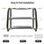 Home Gym Storage Rack, 3-Tier Heavy Duty Workout Equipment Organizer for Dumbbells, Kettlebells, Yoga Mats & Fitness Gear - Multi-Purpose Weight Rack for Garage and Home Gym Organization