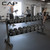 CAP 550 LB Dumbbell Set with 2-Tier Rack, Rubber Hex Weights Dumbbells Set, Home Gym Weight Set for Strength Training, Chrome Handle
