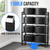 4 Tier Dumbbell Rack, Weight Rack for Home Gym, 1100 lb Capacity