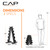 CAP Dumbbell Rack for Home Gym, 5-Tier Hex Dumbbell Weight Rack Stand, Heavy-Duty Steel Space-Saving Storage Rack, Yellow, Holds 5-25lb Pairs, 150lb Capacity