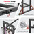 3 Tier Adjustable Dumbbell Rack Stand, Heavy Duty Carbon Steel Weight Storage Organizer for Home Gym, Easy Assembly, 450 lb Capacity for Dumbbells & Kettlebells (Dumbbell Rack Stand Only)