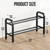 2 Tier Dumbbell Rack, Weight Rack for Home Gym, 300 lb Capacity