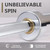 LIONSCOOL 7ft Olympic Barbell (Silver Chrome, 1000LBS, No Center Knurl)
