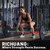 RICHUANG 7ft Olympic Barbell, Weightlifting Barbell 28mm 45lb - 500/700/1000lbs Capacity with Smooth Spinning Sleeves, Olympic Bar Fits 2" Olympic Plates, for Snatch Clean Jerk-Home Gym Training (Silver-Red-500LBS)