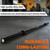 Fitvids 7ft Olympic Barbell 45LBS for Weightlifting and Powerlifting, 2 Inch Strength Training Bar with Needle Bearings, Black