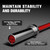 RitFit Barbell Weight Set - 4/6FT Olympic Barbell with Weight Plates (55-275LB Total) - Weightlifting Equipment for Squats, Curls, Deadlifts, Presses, 4FT Silver/Red Bar with 85LB Plates