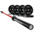 Mikolo 7ft Olympic Barbell, Barbell for Weightlifting and Powerlifting 45lb, Olympic Bar for 1500lbs Capacity, Weight Bar Fit 2” Standard Weights (combo 4)
