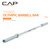 CAP Barbell Olympic Bar, Bronze Bushings, Chrome, 51.75'' (New Version)