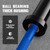 RitFit Barbell Weight Set - 4/6FT Olympic Barbell with Weight Plates (55-275LB Total) - Weightlifting Equipment for Squats, Curls, Deadlifts, Presses, 4FT Black/Blue Bar with 35LB Plates