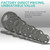 Fitvids Cast Iron 1" Standard Weight Plates Including 5FT Standard Barbell Bar & Star Locks, 95 Pounds Set