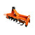 42" Rotary Tiller Attachment - Cat 1 3-Point PTO Driven, Single Speed 540 RPM Gearbox, 41.34" Working Width, 4.7" Max Depth, for 15–25HP Tractors - Not PTO Shaft