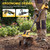 21V Cordless Tiller Cultivator, 2x4.0Ah Battery Powered Electric Garden Tiller, 360RPM Rototiller with 48 Steel Tines, 9.7" Width & 7" Depth, Lightweight Soil Tiller for Gardening