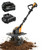 Battery Operated Cordless Tiller for Gardening with 4.0Ah Battery & Charger - Up to 60 Minutes Runtime, 9in Tilling Width & 7in Depth, Lightweight Small Powered Rototiller for Patio Pots, Raised Beds