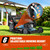 SENIX 201cc 22" 3-in-1 Gas Lawn Mower, Variable Speed Rear Wheel Self-Propelled Mower, Mulching, Bagging, Discharging, Foldable, 6 Cutting Height Adjustable, for Garden Yard