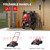 AMERISUN 144cc Gas Lawn Mower, 21 inch 2-in-1 Mulching & Side Discharge, 6-Position Height Adjustment, Foldable Handles for Lawn, Yard, and Garden Maintenance