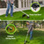 NovorikX 60V Cordless String Trimmer 17" Trimmer Weed Wacker, 2-Speed Brushless Weed Eater, Attachment Capable, 5.0Ah Battery and Charger Included