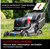 Honda HRX-BE 21-Inch Walk Behind 12 AH Battery Powered Lawn Mower with 2 Battery Bays, Variable Speed Self Propelled Lawn Mower with 2.2 Bushel Capacity, Easy-Off Grass Bag (HRX217YXBEXA6)