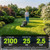 STEELITE 21V 13-Inch Brushless Electric Lawn Mower, Cordless Push Mower with 4.0Ah Battery & Charger, 5-Level Height Adjustment, Mulching/Bagging, for Small Yard