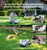 Raccoon 2 SE Robot Lawn Mower, Wire-Free Robotic Lawn Mower Without RTK for Max. 0.15 Acre Lawn Area, 1.18"–3.15” Cutting Height, with AI Obstacle Avoidance, 5Ah Fast-Charging Battery for Small Lawns