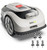 RoboUP Raccoon 2 SE Robot Mower with Ground Stake, Auto Mapping Robotic Lawnmower for 0.15 Acre with APP Control, Vision Navigation with AI Obstacle Avoidance, Ideal Robot Mower for Small Lawns