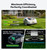 RoboUP Raccoon 2 SE Robot Mower with Ground Stake, Auto Mapping Robotic Lawnmower for 0.15 Acre with APP Control, Vision Navigation with AI Obstacle Avoidance, Ideal Robot Mower for Small Lawns
