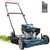 SENIX 144 cc Gas Lawn Mower, 20 inch 4-Cycle Push Mower, Side Discharge, 5 Position Cutting Height Adjustment, Low Noise & Fuel-Efficient for Lawn, Yard and Garden (LSPG-L5)