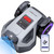 ANTHBOT M9 Set: Robotic Lawnmower Without Boundary Cable Including NetRTK & 4G Service (1 Year), Quick Installation Without RTK Base Station, NetRTK & Dual Vision, 900 m² (max. 1200 m²), 45% Incline