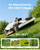 Mammotion LUBA 3 AWD 3000 Robot Lawn Mower with Garage (Ship Separately), 0.75 Acre, 360° LiDAR+NetRTK+AI Vision, All-Wheel-Drive for 80% Slopes, 30 Multi-Zone Management, Cutting Height 1.0"-2.7"