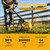 3 in 1 Cordless String Trimmer Compatible with Dewalt 20V Battery (NO Battery), 14" Electric Weed Wacker with Wheel, Lightweight Battery Powered Weed Eater/Edger Trimmer/Grass Trimmer w/8 Line Spools