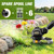 HEINPRO Cordless String Trimmer Compatible with Dewalt 20V MAX Battery, 12-Inch Electric Weed Wacker, Auto Line Feed, Weed Eater Battery Powered Grass Trimmer, w/ 6 Line Spools, Black(Tool Only)