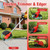 RAXONE 21V Cordless String Trimmer & Edger, 12" Auto-Feed Grass Cutter with 2.5Ah Battery & Fast Charger, 2-in-1 Electric Lawn Tool Includes 10 Lines for Garden and Yard Maintenance