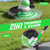 SOYUS 12 Inch Electric Weed Wacker Cordless, 2 in 1 Cordless String Trimmer and Edger with Auto Line Feed, 20V Weed Wacker Battery Operated for Garden, Yard with 2 X 2.0 Ah Battery & Charger