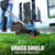 SENIX 20V 15" Weed Wacker, String Trimmer w/5.0Ah Battery & 2A Charger, Variable Speed, Brushless Motor, Lightweight 6.6lbs (GTX2-M3)