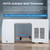U-Shaped Window Air Conditioner, 12,000 BTU Window AC Unit Cools Up to 550 Sq. Ft for Bedroom/Living Room, Saddle AC Unit with Full Window View, Quiet & Energy Saving, Installation Kit Included