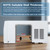 U-Shaped Window Air Conditioner, 12,000 BTU Window AC Unit Cools Up to 550 Sq. Ft for Bedroom/Small Room, Saddle AC Unit with Full Window View, Quiet & Energy Saving, Installation Kit Included