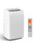 EnerGlow 14000BTU Portable Air Conditioner, 4-in-1 Cools 750 Sq.Ft, Quiet AC Unit with Fan & Dehumidifier, LED Display, Remote, Auto Swing, 24H Timer, Window Kit, for Bedroom/Office/Dorms/Apartment